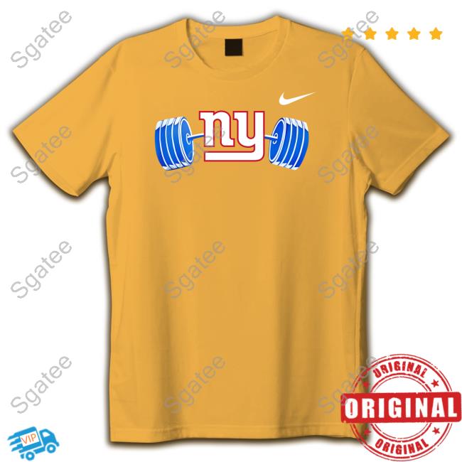 Ny New York Giants Dumbbell Shirt