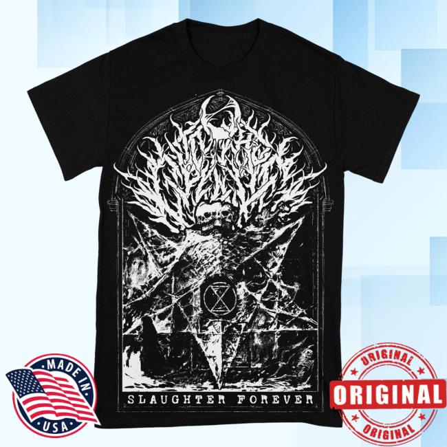 Official Risingmerch Rising merch To The Grave Slaughter Forever Tee Shirt