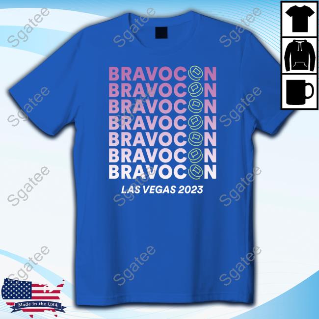 Shop By Bravo Merch Bravocon Las Vegas 2023 Icons Tee Shirt
