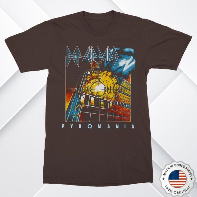 Official Def Leppard Merch Store Clothing Dallas, TX 2024 Tour Tee DefLeppard