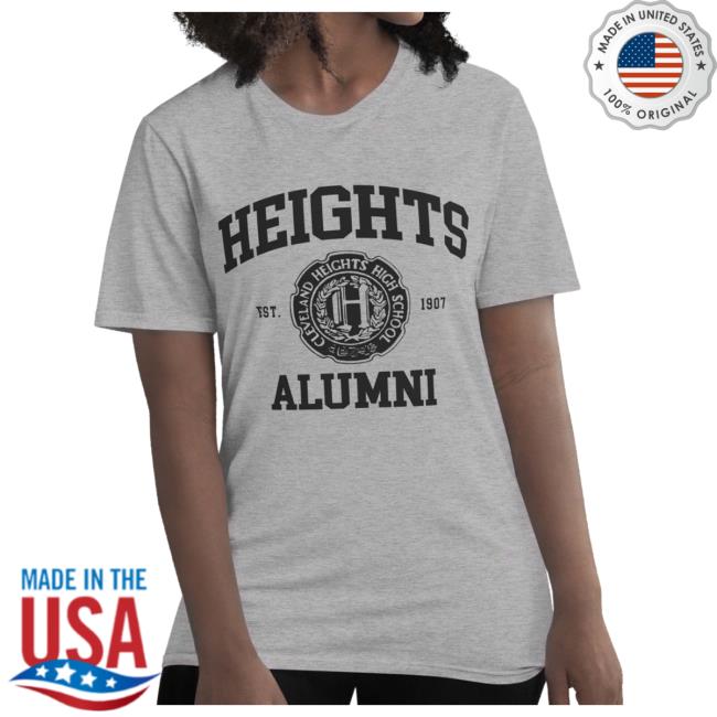 Official Heights Schools Foundation Heights Alumni Shirts