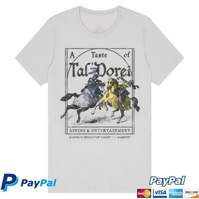 Critical Role Taste Of Tal'dorei New T-Shirt