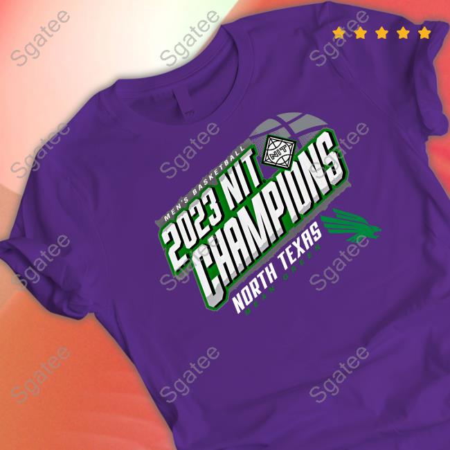 Official North Texas Mean Green 2023 NIT Champions Tee Ncaa North Texas Mean Green 2023 NIT Champions T-Shirt