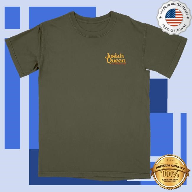 Official Josiah Queen Merch Store Josiah Queen My Promised Land Tour Tshirt