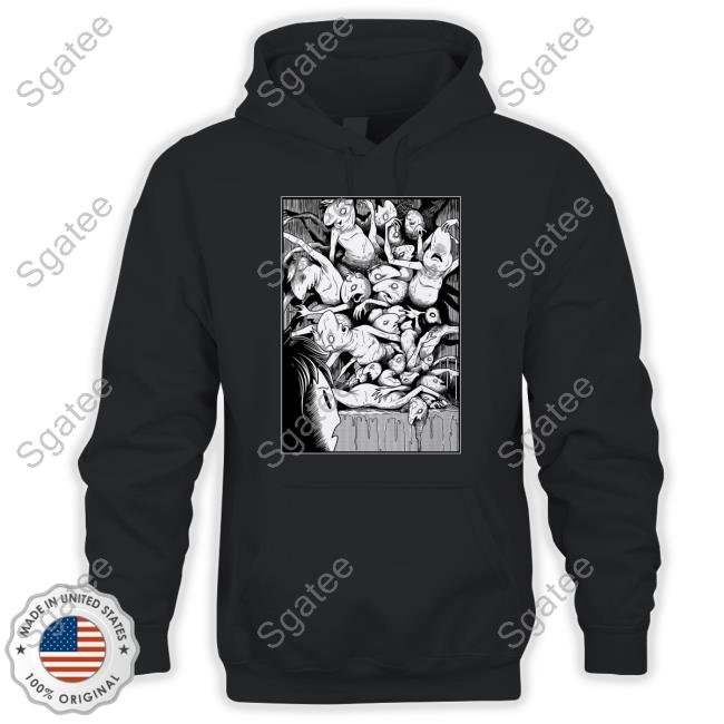 Oneyplays Merch Horror Manga Boys 3 Tee Sharkrobot