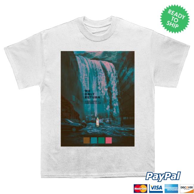 Official Silent Planet Merch Silent Planet We Only Return Attractive Shirt