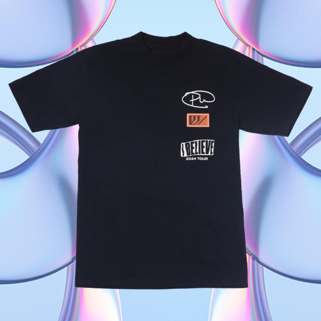 Official Phil Wickham Merch Store Shop Outw/Theold - I Believe Black Popover Shirt PhilWickham