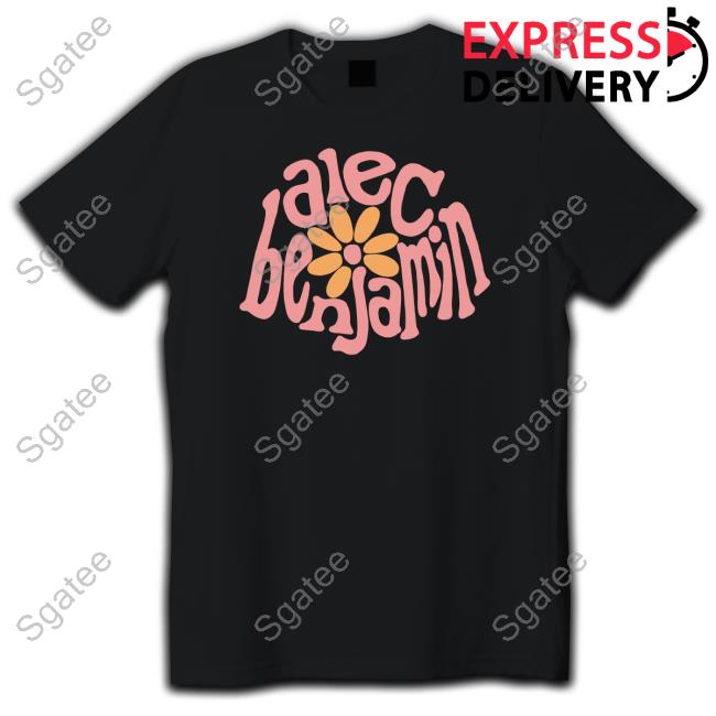 Alec Benjamin Merch Wavy Flower Crewneck Sweatshirt