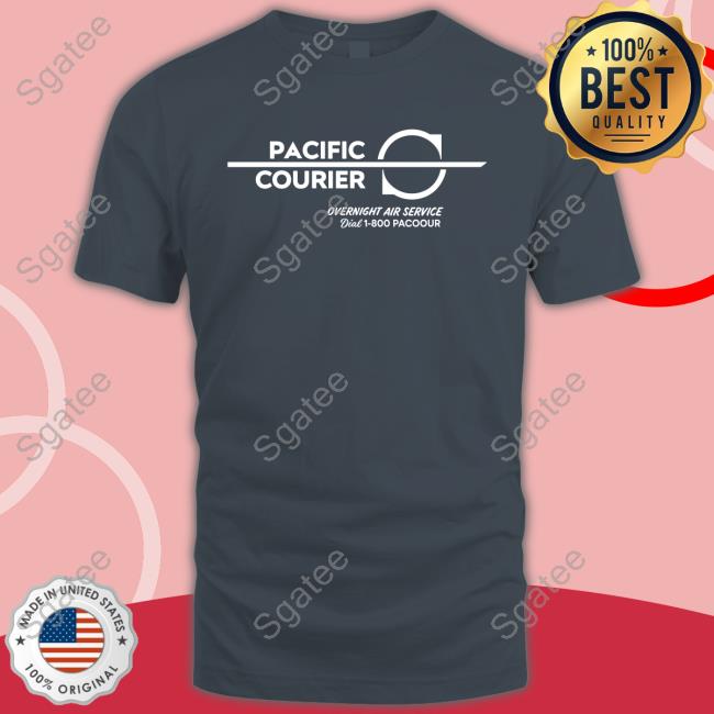 Pacific Courier Overnight Aire Service Original Tee Forest