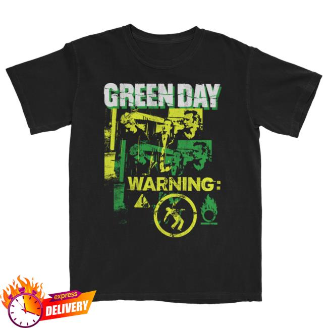 Official Green Day Merch Store Shop Green Day Safe Place Tee GreenDay