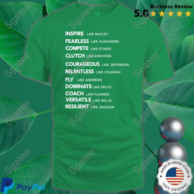 Official Courtney Deifel Inspire Like Watley Fearless Like Alexander Shirt