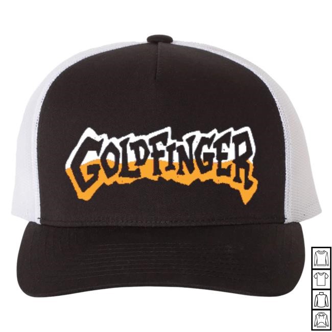 Goldfinger Trucker Hat Logo Hit for Pit Nights
