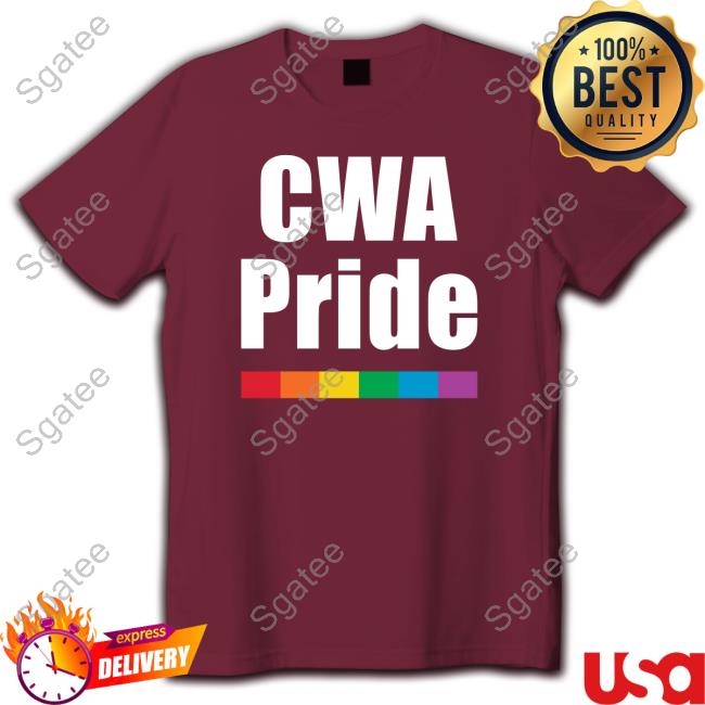 Official Cwa Pride Sweatshirt My Union Store Cwa Pride Sweatshirt