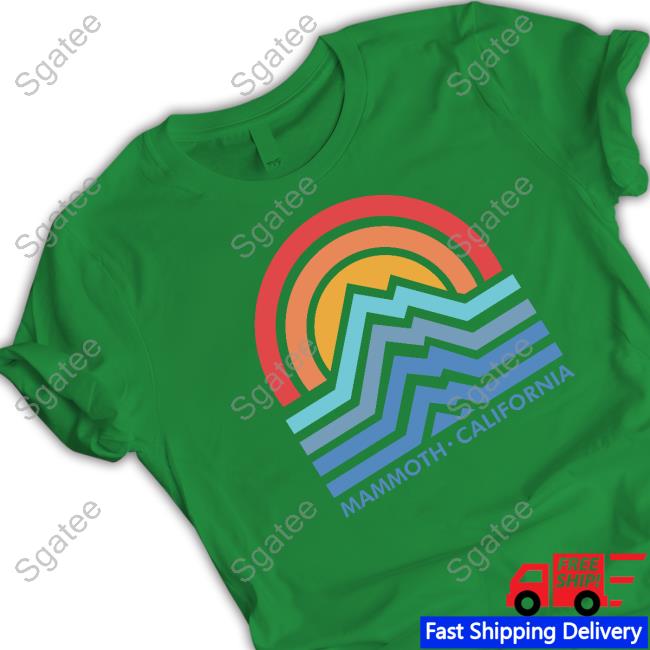 Official Tom Sandoval Mammoth California Mountain Shirt