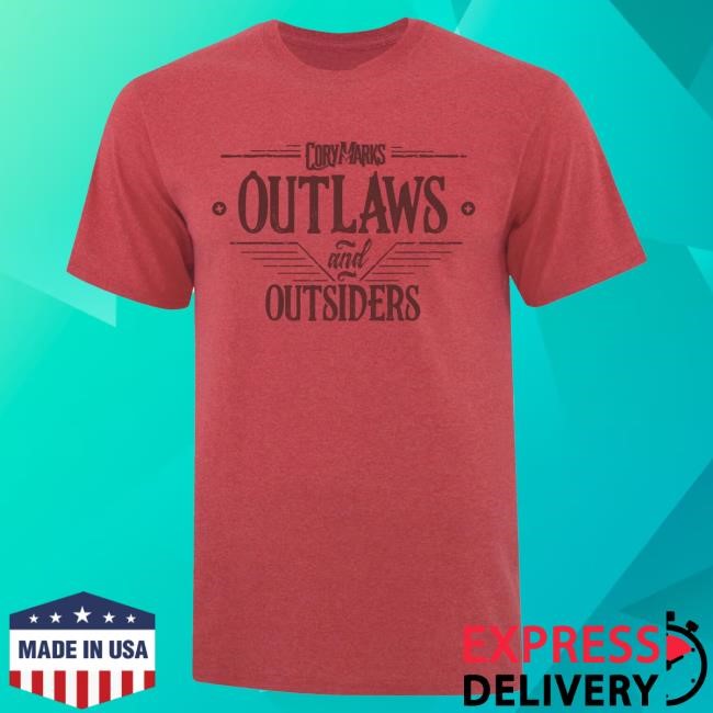 Official Cory Marks Merch Store Outlaws & Outsiders Cotton Top Shirt Corymarks