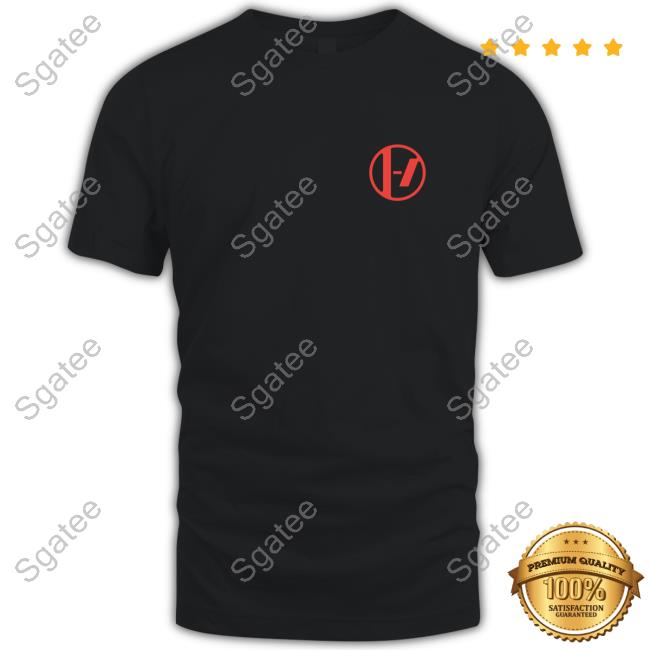 Official Twenty One Pilots Blocksleeve Zip-Up Pullover Sweatshirt