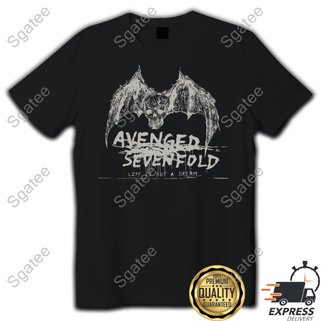 Official A7x World Merch Avenged Sevenfold Life Is But A Dream Shirts