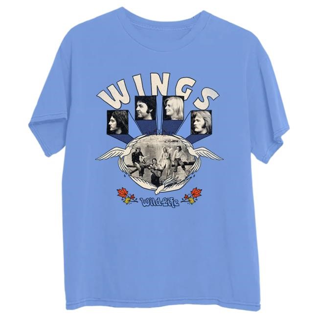 Official Paul McCartney Wild Life Logo Graphic Shirts PaulMcCartney