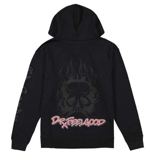 Official Ed Hardy Merch Store Shop Ed Hardy Dr. Feel Good Mens Pullover Hoodie EdHardy