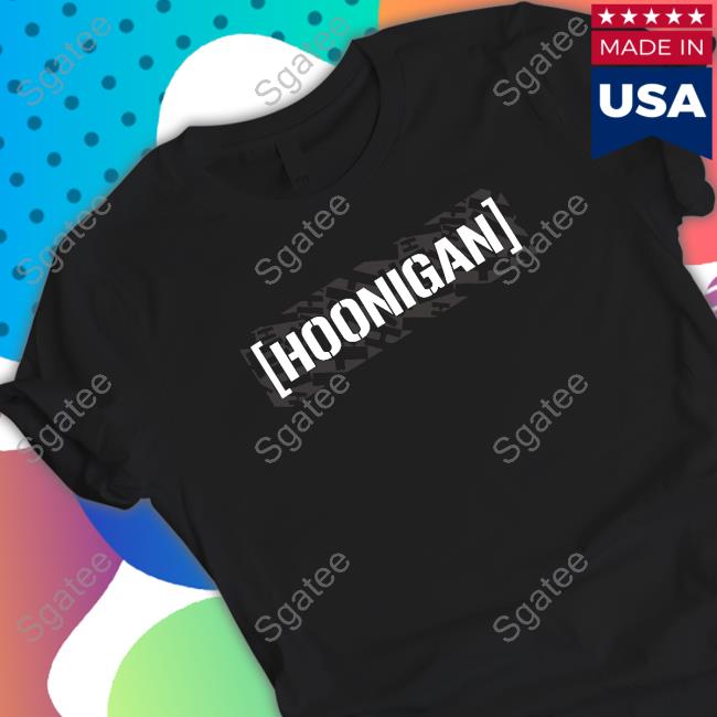 Official Hoonigan Scatter Censor Bar Short Sleeve Tee