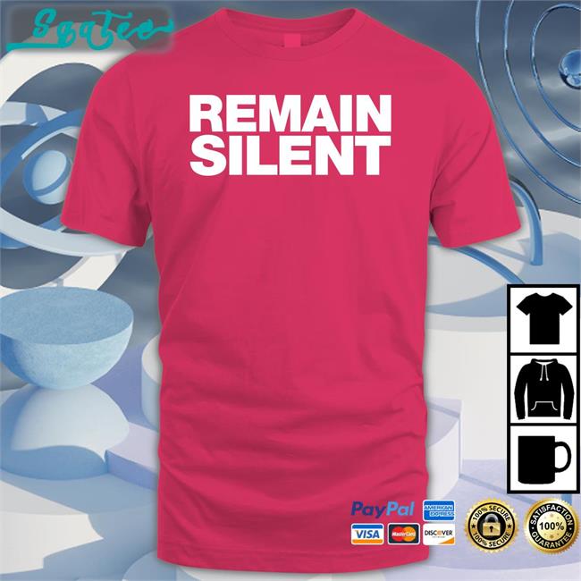 Support Crime Remain Silent Sweatshirts Brass City Merch