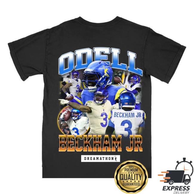 Official Dreamathon Clothing Obj Odell Beckman Jr Ring Me Dreams Tee Shirt Black