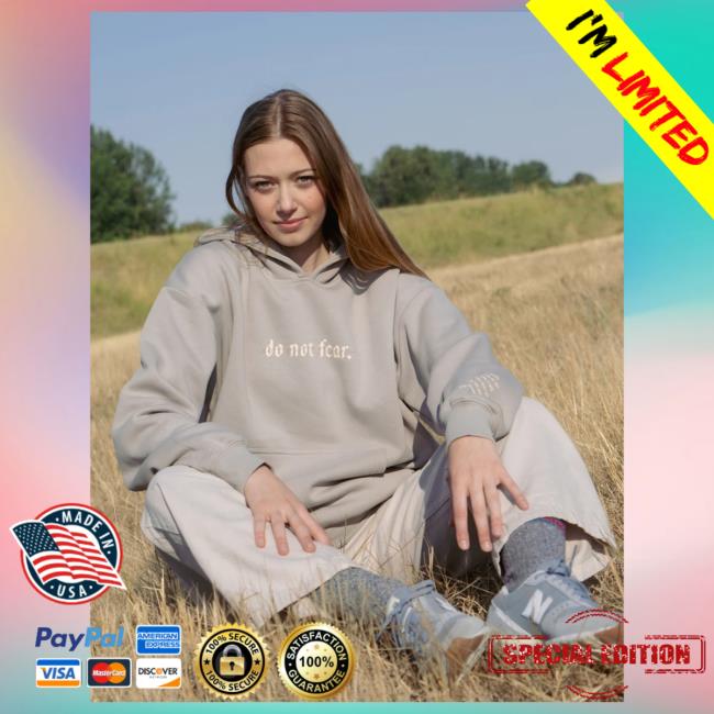Official Elevated Faith Clothing Do Not Fear Grey Unisex Sweatshirt