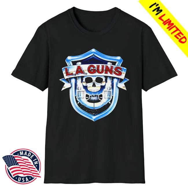L.A. Guns Music L.A. Guns Classic Logo Tee Shirt