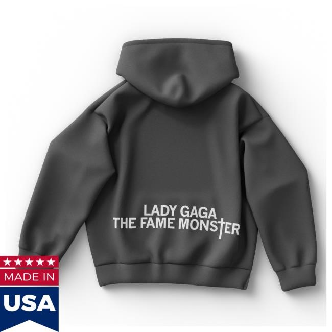 The Fame Monster Photo Hoodie Lady Gaga Merch Shop