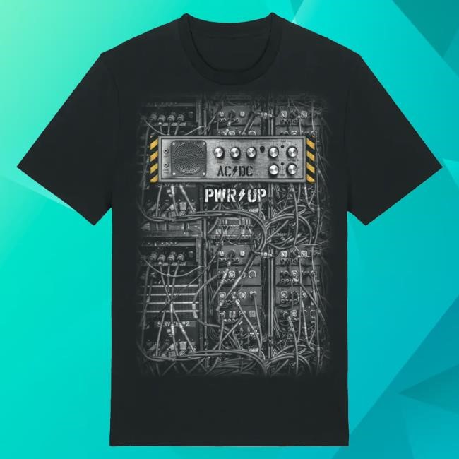 Official Ac Dc Merch Store AC/DC Wires 2024 Tour Popover Shirt Ac Dc Shop Acdc Clothing