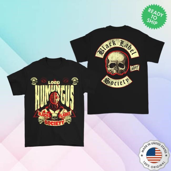 Lord Humungus Colors Shirt Black Label Society Merch