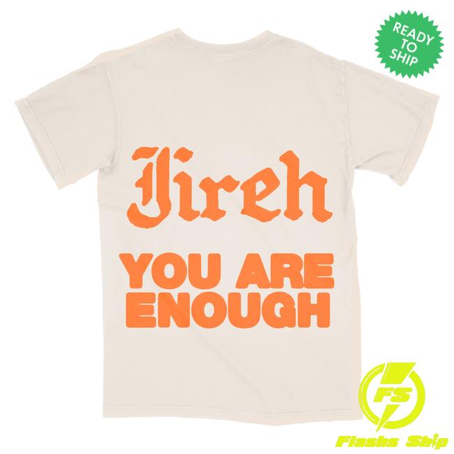 Official Elevation Worship Apparel Merch Shop Jireh T Shirt Ivory ElevationWorship Store