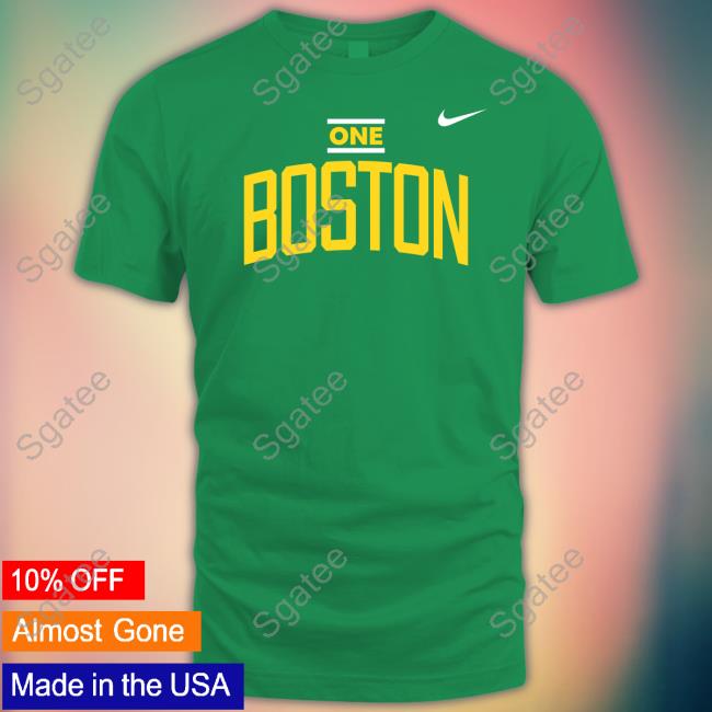One Boston Celtics Tee Shirt