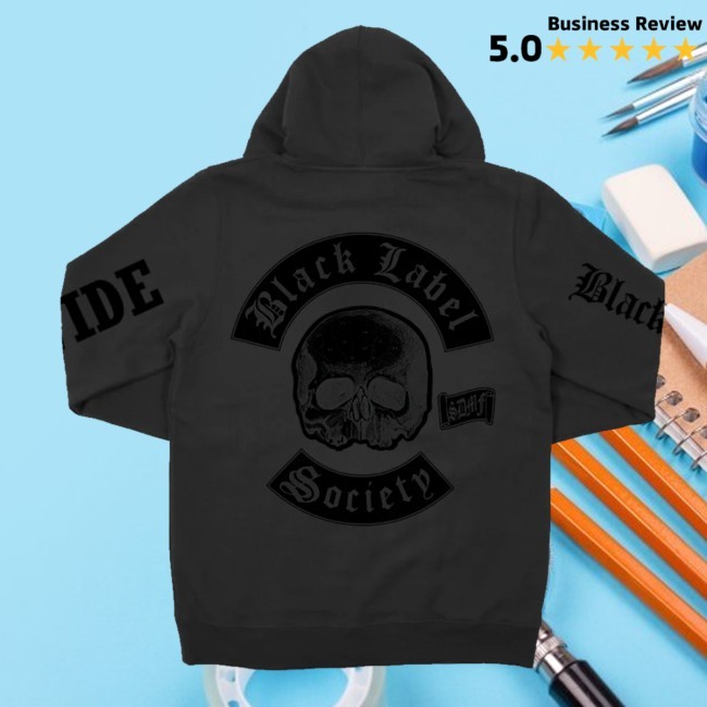 BLS Worldwide Black Hoodie Sweatshirt Black Label Society