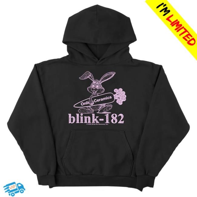 Official Online Ceramics blink-182 "Bunny Logo" Hood