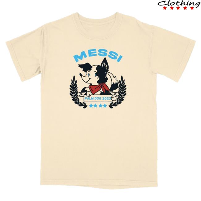 Messi Palm Dog 2023 Tees