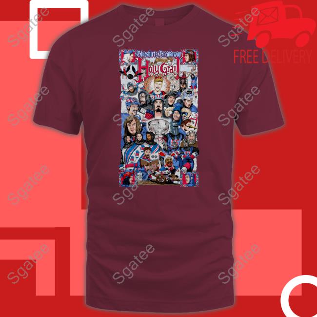 Blueshirts Breakaway Merch Holy Grail Tee Shirt
