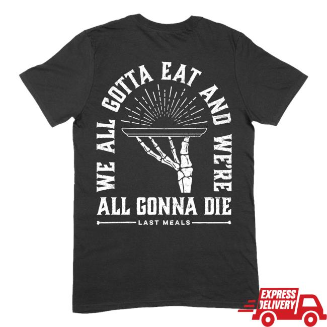 Official Mythical Merch Store Shop Last Meals T-Shirt