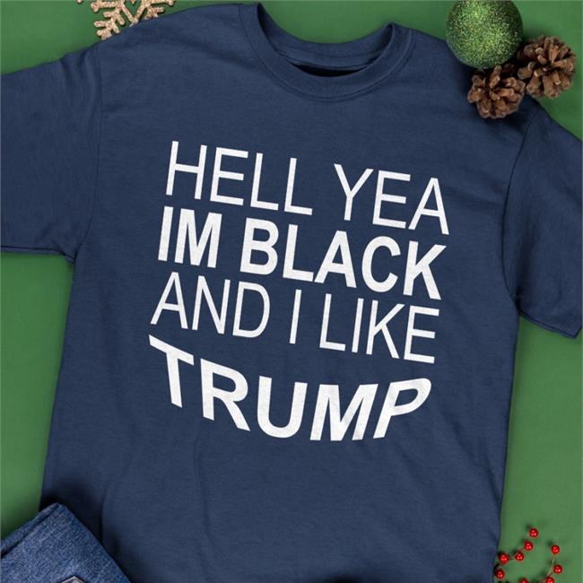 Zeekarkham Hell Yeah I’M Black And I Like Trump Hoodie Zeek “Conservative Gangsta” Arkham