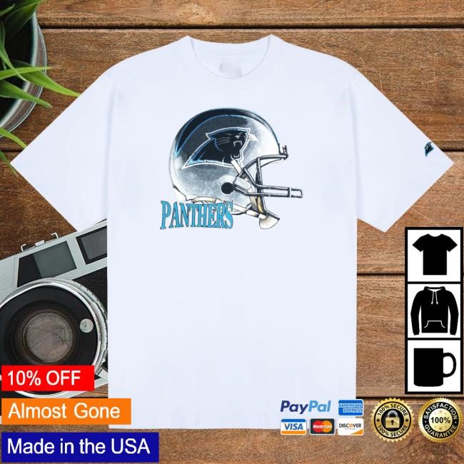 Official Golf Wang Merch Panthers Helmet Tshirt by Golf Wang x NFL