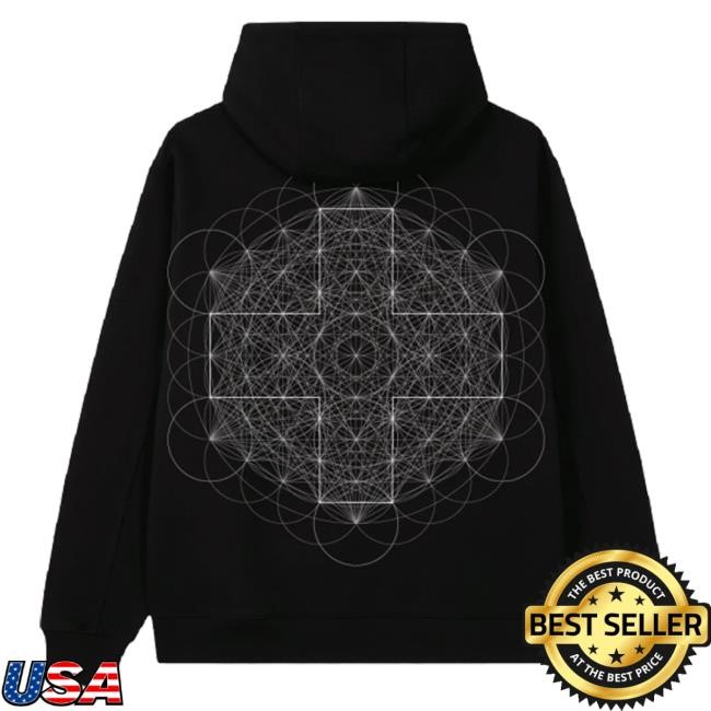 Official 2Hollis Merch Black Star Zip-Up Popover Hoodie
