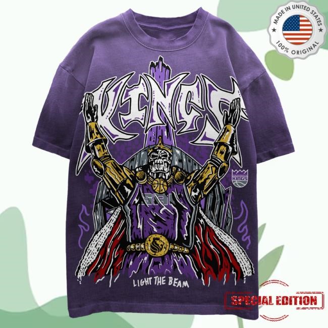 Light The Beam Shirt - Faded Purple | Warren Lotas Official NBA