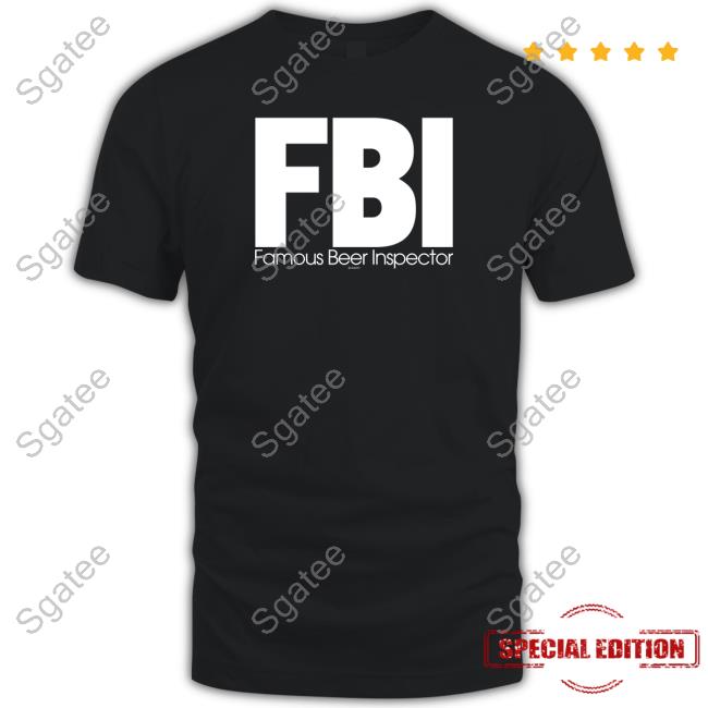 Fbi Famous Beer Inspector Long Sleeve HiddenXperia
