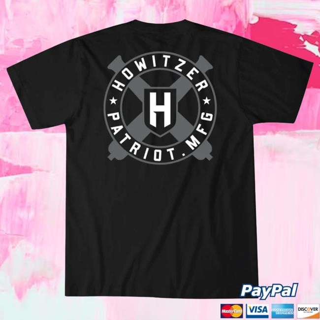 Official Howitzer Clothing Howitzer Logo Tees Black
