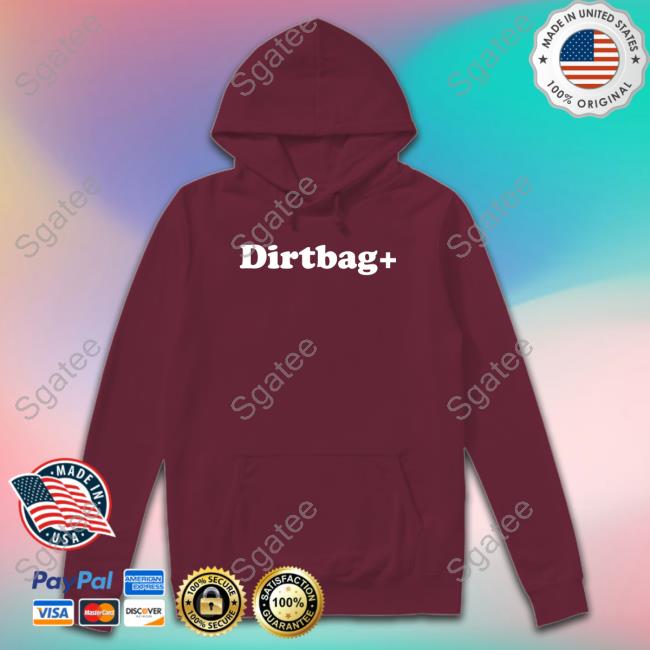 Official Mountain Gazette Merch Dirtbag Hooded Sweatshirt