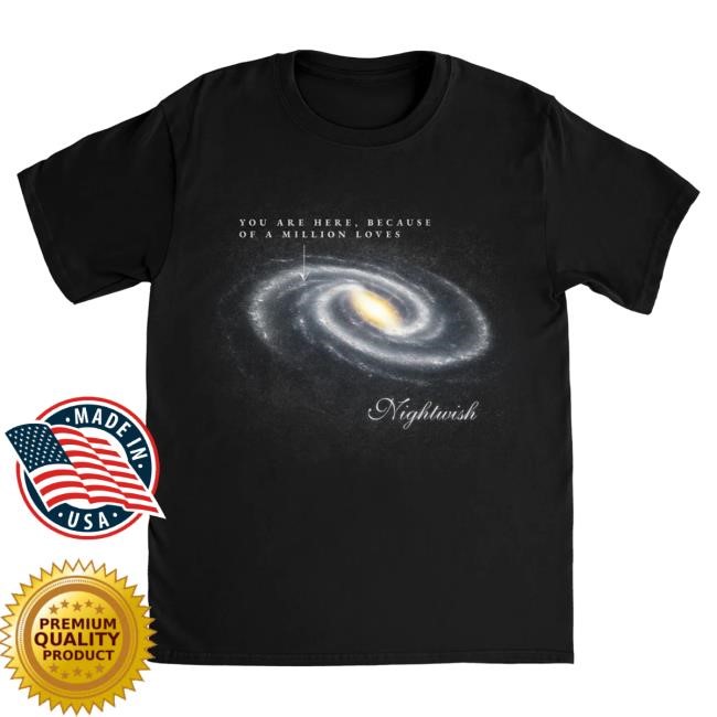 Official Backstage Rock Shop Nightwish A Million Loves, Tshirt