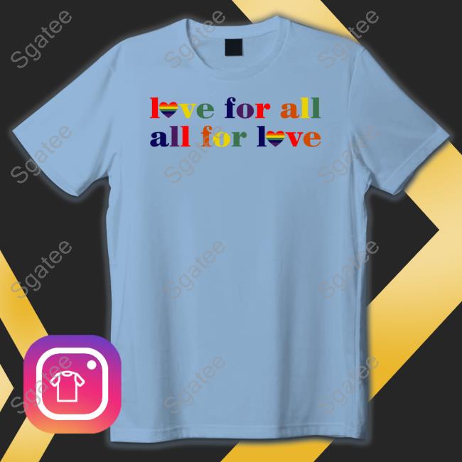 White People Twitter Love For All All For Love Tee