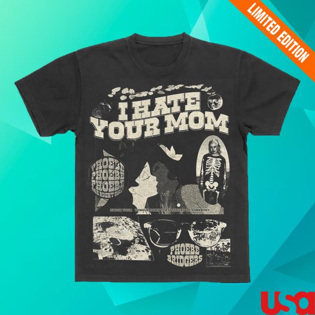 Official Phoebe Bridgers Merch Moon Song T-Shirt