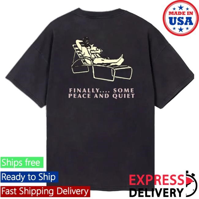 Official Hello Merch Mustard Service Peace and QuietTop Shirt HelloMerch