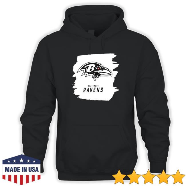 Baltimore Ravens New Era Paint Strokes 2022 Hoodies